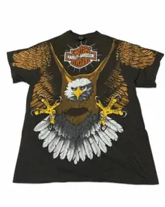 Harley-Davidson ハーレーダビッドソン Tシャツ XL 両面 古着