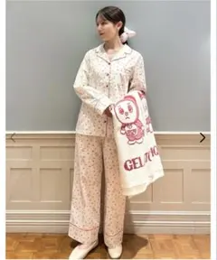ジェラートピケ ドラえもん シャツ＆ロングパンツセット