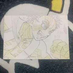 鬼滅の刃・猗窩座・ポストカード