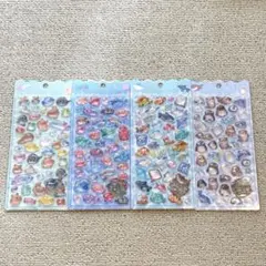 水族館限定　クーリア　正規品　ボンボンドロップシール　４枚セット