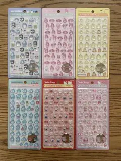 サンリオボンボンドロップシールmini6枚セット