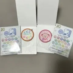 開封後未使用 東京ディズニーリゾート　ダッフィー&フレンズ　ワッペン