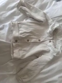 リブ編みカーディガン 90サイズ