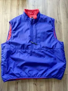 希少97年USA製patagoniaパタゴニア パフボールダウンベストMマンゴー