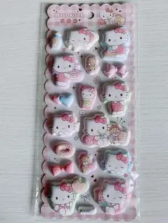 【正規品】ハローキティ　 ふわふわ　マシュマロシール