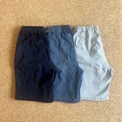 ユニクロ ハーフパンツ 3点セット