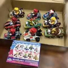 マリオカート フィギュア プルバックカー　9種セット