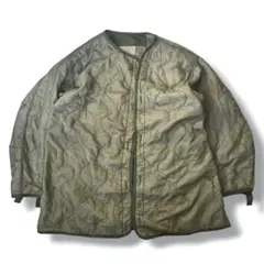 70s US ARMY M65 물고기 꼬리 후드 퀼팅 라이너