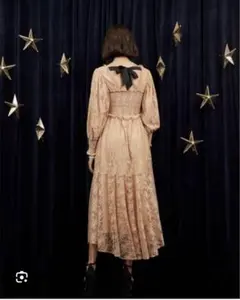 sister janeバックリボンレースドレス