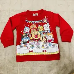 アンパンマンお誕生日トレーナー　95cm