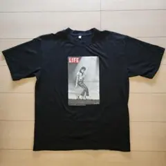 マイケル・ジャクソン Tシャツ L パープル 30周年記念 - メルカリ