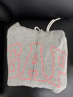 GAP グレー ジップアップパーカー