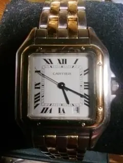 美品！Cartier パンテールMM 2ロー！ K18MAX コマ数注視下さい！のサムネイル