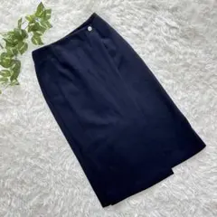 UNITED ARROWS ラップスカート　タイト　ロング丈　きれいめ　秋冬