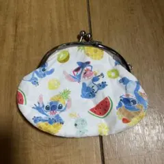 ディズニー スティッチ がま口 ポーチ