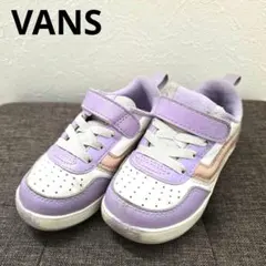 VANS ラベンダー/ホワイト スニーカー 15cm 男の子 女の子 ブランド靴
