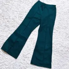 【c9163】Lutique カジュアルパンツ　フレア　ウエストゴムのサムネイル