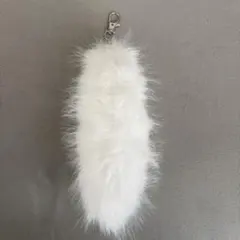 しっぽ JK ホワイト キーホルダー
