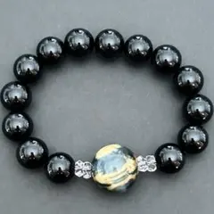 天然色　ゴールドシルバータイガーアイ　オニキス　水晶　天然石　パワーストーン