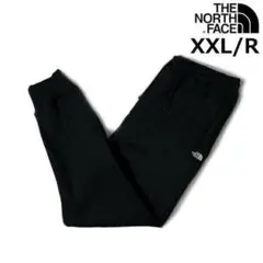 ノースフェイス ジョガーパンツ US限定 ロゴ刺繍(XXL/R)黒 190110
