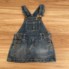 デニム ジャンパースカート サロペット