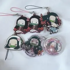 鬼滅の刃 竈門禰豆子 ラバスト 缶バッジ まとめ売り