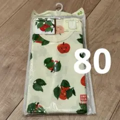 ユニクロ ベビー　ボディスーツ　ツペラツペラ　くだものさん