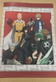 ワンパンマン ラウンドワン 限定 A5クリアファイル 等身