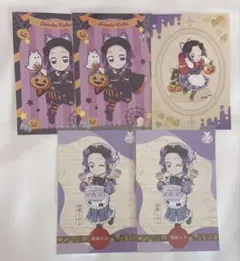 胡蝶しのぶ　ポストカード　ハロウィン　収穫祭　鬼滅の刃