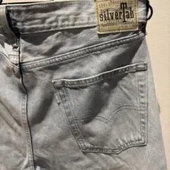 リーバイス　シルバータブルーズストレートW34L30