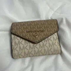 MICHAEL KORS 二つ折り財布 ベージュ系