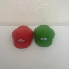 マリオとルイージ ペットボトルキャップ帽子セットのサムネイル
