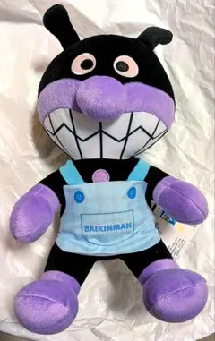 ばいきんまん エプロンぬいぐるみL