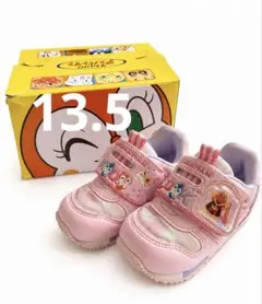 美品　それいけ!アンパンマン　ベビー　キッズ　女の子　スニーカー　靴　13.5のサムネイル