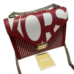 MICHAEL KORS ホイットニー ラージ ロゴ チェーン  バッグ