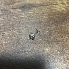 AZZURRO/アズーロ ラウンドスタッズピアス/クリアキュービック AZ68G