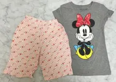 【120cm】キティちゃん　リラコ　ミニー　Tシャツ 2枚セット ユニクロ