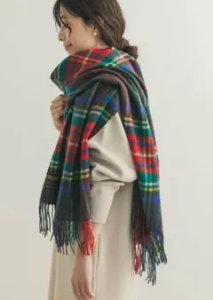 TWEEDMILL ツイードミル タータンチェック ストール マフラー