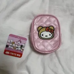 【新品】ハローキティ キルト刺繍ポーチ