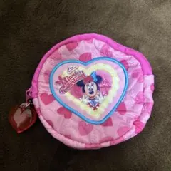 ディズニー ミニー ファンダーランド カプセルトイ ポーチ パルパルーザ　ピンク