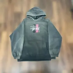 old stussy 90s vintage パーカービンテージ鬼フェードy2k