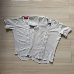 mizuno Rawlings 野球練習着 上 130センチ 2枚セット