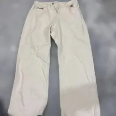 NIKO AND...JEANS ワークパンツ Lサイズ アイボリーのサムネイル