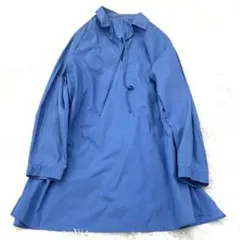 theory luxe 青 ブラウス　ブルー　セオリーリュクス　M