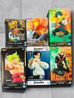 アニメ フィギュア 4点セット 幽遊白書 呪術廻戦 ドラゴンボール