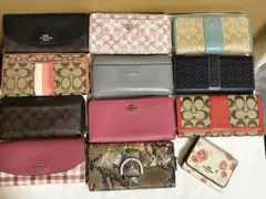 Coach 長財布 11点、折り財布1点、まとめ複数色 セット