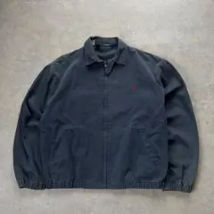 90's ポロバイ ラルフローレン スウィングトップ ネイビー フェード