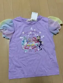 【新品タグ付き】プリキュア　トップス女の子130cm ピンク綿100