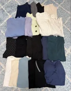 UNIQLO・GU　洋服まとめ売り　計22点　Mサイズ多め