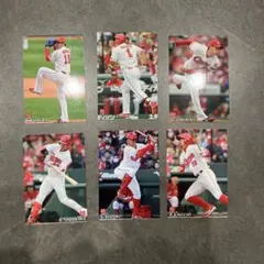 カルビー プロ野球トレーディングカード 6枚セット